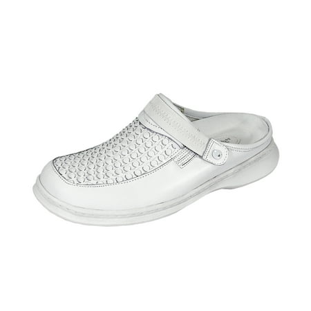 24 HOUR COMFORT Marcy Wide Width Comfort Clog For Work and Casual Attire WHITE 6
24 HOUR COMFORT Marcy Wide Width Comfort Clog For Work and Casual Attire WHITE 6