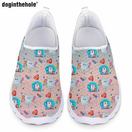 Love Teeth Cartoon Print Casual Shoes for Ladies Summer Light Comfortable Breathable Flat Mesh Shoes Nursing Shoes
Love Teeth Cartoon Print Casual Shoes for Ladies Summer Light Comfortable Breathable Flat Mesh Shoes Nursing Shoes