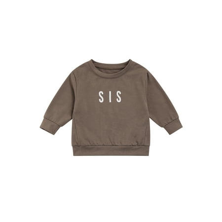Livingsenburg Toddler Kid Girls Boys Sweatshirts Sister Brother Letter Tops Long Sleeve Spring Children Clothing
Livingsenburg Toddler Kid Girls Boys Sweatshirts Sister Brother Letter Tops Long Sleeve Spring Children Clothing