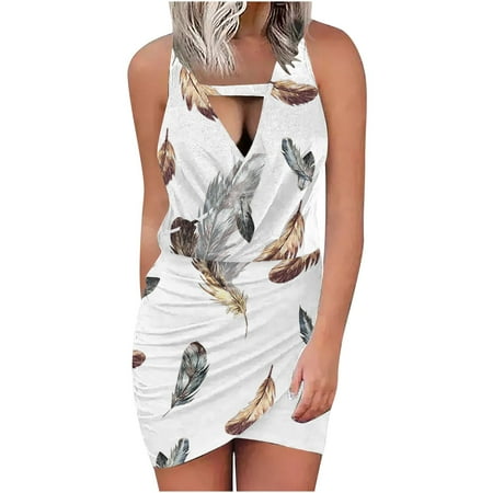 Black Dresses for Women Plus Size Dress for Women Women s Summer Comfortable Fashion Casual Sleeveless V-Neck Printed Slim Dress Savings Clearance Dress Pants Women Sequin Dress for Women White L
Black Dresses for Women Plus Size Dress for Women Women s Summer Comfortable Fashion Casual Sleeveless V-Neck Printed Slim Dress Savings Clearance Dress Pants Women Sequin Dress for Women White L