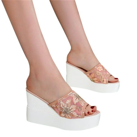 f21 Fashion Women s Spring And Summer Thick-Soled Mesh Lace High-Heeled Peep Toe Wedge Sandals Wedge Sandals for Women Size 7.5 Pink Wide
f21 Fashion Women s Spring And Summer Thick-Soled Mesh Lace High-Heeled Peep Toe Wedge Sandals Wedge Sandals for Women Size 7.5 Pink Wide