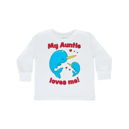 Inktastic My Auntie Loves Me Narwhal Family Gift Toddler Boy or Toddler Girl Long Sleeve T-Shirt
Inktastic My Auntie Loves Me Narwhal Family Gift Toddler Boy or Toddler Girl Long Sleeve T-Shirt