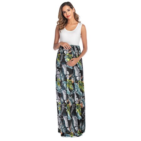 TAIAOJING Women Maternity Nursing Dress Ladies Print Crewneck Sleeveless Length Dress
TAIAOJING Women Maternity Nursing Dress Ladies Print Crewneck Sleeveless Length Dress