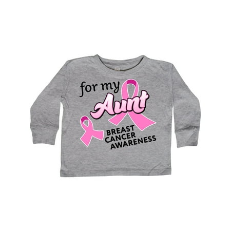 Inktastic For My Aunt - Breast Cancer Awareness Gift Toddler Boy or Toddler Girl Long Sleeve T-Shirt
Inktastic For My Aunt - Breast Cancer Awareness Gift Toddler Boy or Toddler Girl Long Sleeve T-Shirt