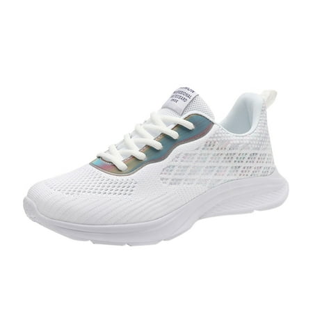 Women s Running Shoes Ladies Shoes Fashion Casual Mesh Breathable Lightweight Damping Absorbing Soft Sole Lace Up Sport Shoes sneakers for Women Mesh White
Women s Running Shoes Ladies Shoes Fashion Casual Mesh Breathable Lightweight Damping Absorbing Soft Sole Lace Up Sport Shoes sneakers for Women Mesh White