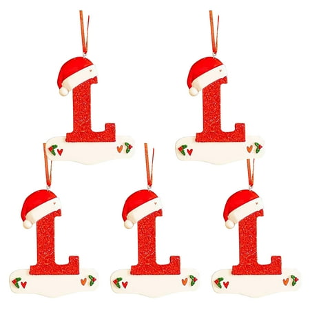 Christmas Decorations Clearance RUZIYOOG Christmas Little Red Hat Letter Pendant Diy Writable Name 26 Letter Pendant 5PCs L
Christmas Decorations Clearance RUZIYOOG Christmas Little Red Hat Letter Pendant Diy Writable Name 26 Letter Pendant 5PCs L