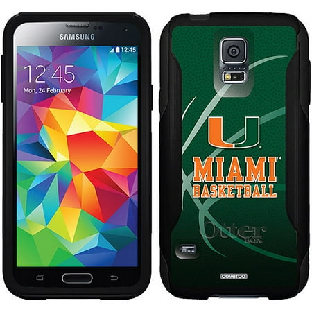 Miami Basketball Design on OtterBox Commuter Series Case for Samsung Galaxy S5