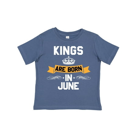 Inktastic Kings Are Born in June Gift Toddler Boy or Toddler Girl T-Shirt
Inktastic Kings Are Born in June Gift Toddler Boy or Toddler Girl T-Shirt