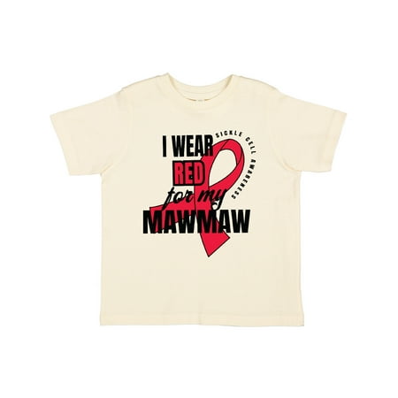 Inktastic Sickle Cell Awareness I Wear Red For My Mawmaw Gift Toddler Boy or Toddler Girl T-Shirt
Inktastic Sickle Cell Awareness I Wear Red For My Mawmaw Gift Toddler Boy or Toddler Girl T-Shirt