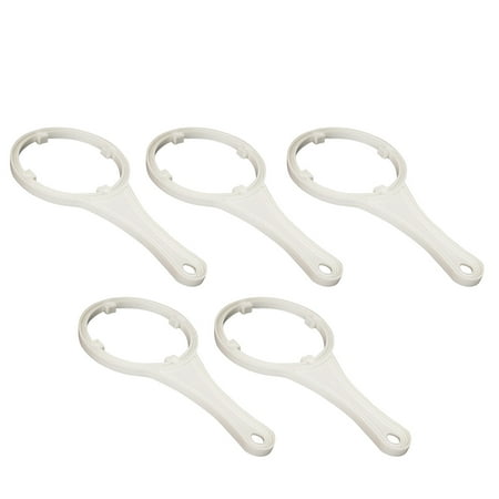 5pcs Plastic 10 Inch Filter Cartridge Housing Wrench Spanner for Water Purifier (White)
5pcs Plastic 10 Inch Filter Cartridge Housing Wrench Spanner for Water Purifier (White)