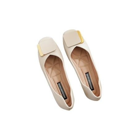 Rotosw Women Loafers Slip On Flats Comfort Flat Shoes Fashion Non-slip Dress Shoe Wedding Lightweight Beige 8
Rotosw Women Loafers Slip On Flats Comfort Flat Shoes Fashion Non-slip Dress Shoe Wedding Lightweight Beige 8
