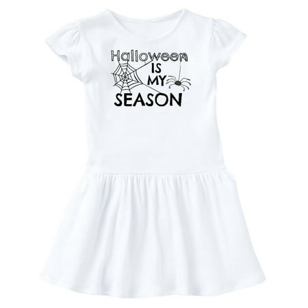 Inktastic Halloween is my Season with Spider and Web Gift Toddler Girl Dress
Inktastic Halloween is my Season with Spider and Web Gift Toddler Girl Dress