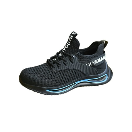 Woobling Unisex Safety Boot Steel Toe Work Shoes High Top Booties Outdoor Protection Shoe Wear Resistant Lace Up Puncture-proof Black Blue 6
Woobling Unisex Safety Boot Steel Toe Work Shoes High Top Booties Outdoor Protection Shoe Wear Resistant Lace Up Puncture-proof Black Blue 6