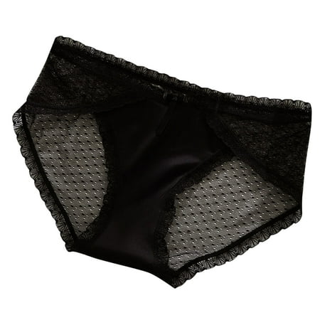Underwear For Women Women s Panties Women s Lace Underwear Ice Silk Charming Breathable Seamless Cotton Crotch Ultra Thin Transparent Briefs Clearance
Underwear For Women Women s Panties Women s Lace Underwear Ice Silk Charming Breathable Seamless Cotton Crotch Ultra Thin Transparent Briefs Clearance