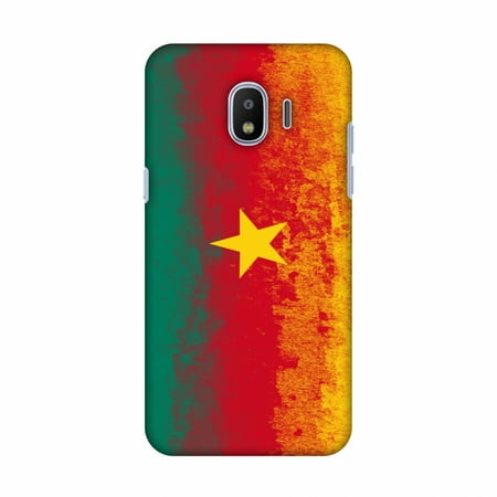 Samsung Galaxy J2 2018 Case, J2 Pro 2018 Case, Ultra Slim Designer Hard Shell Snap On Case Printed Back Cover for Samsung Galaxy J2 2018, J2 Pro 2018 - Love For Cameroon