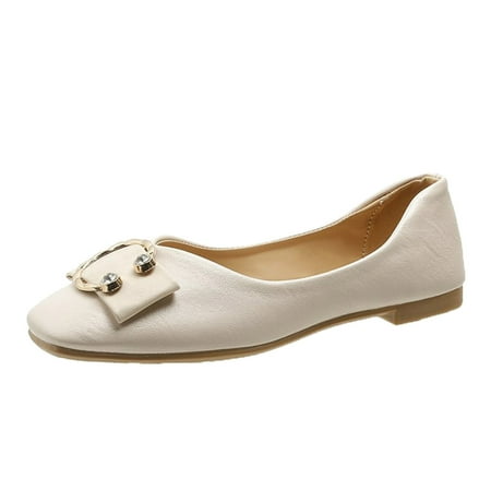 Fsqjgq Womens Casual Shoes Low Heel Women Casual Shoes Fashionable Spring New Pattern Square Toe Comfortable Flat Bottom Slip On Shoes Men Casual Shoes Slip On White 38
Fsqjgq Womens Casual Shoes Low Heel Women Casual Shoes Fashionable Spring New Pattern Square Toe Comfortable Flat Bottom Slip On Shoes Men Casual Shoes Slip On White 38