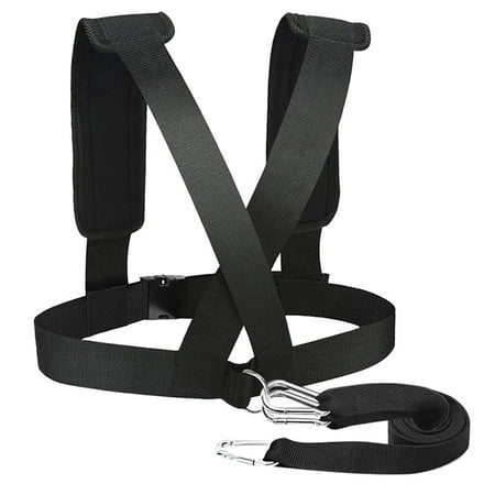 NUOLUX Weight Bearing Supporter Belt Professional Running Training Assist Resistance Band Training Equipment Vest Strap for Gym Workout Training (Black)
NUOLUX Weight Bearing Supporter Belt Professional Running Training Assist Resistance Band Training Equipment Vest Strap for Gym Workout Training (Black)