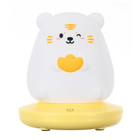 Cute Night Light for Kid,Soft Silicone Night Light with Touch Control Protable Led Animal Kids Lamp Tiger,G94137
Cute Night Light for Kid,Soft Silicone Night Light with Touch Control Protable Led Animal Kids Lamp Tiger,G94137