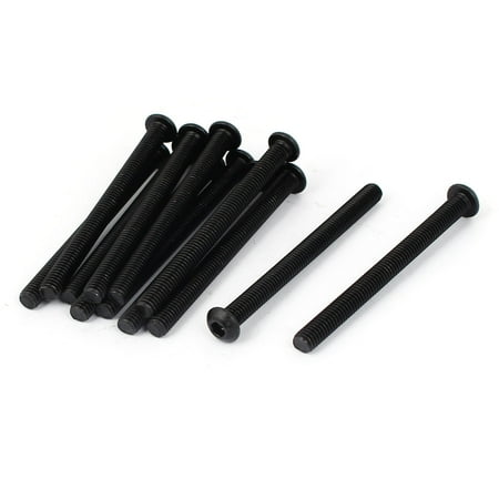 Unique Bargains M6x70mm 10.9 Alloy Steel Button Head Hex Socket Cap Screw Bolt Black 12pcs
Unique Bargains M6x70mm 10.9 Alloy Steel Button Head Hex Socket Cap Screw Bolt Black 12pcs