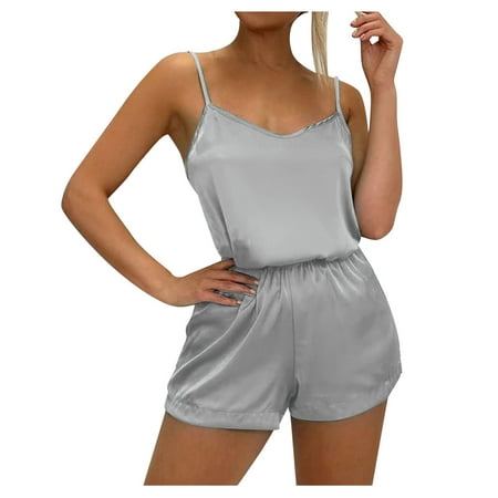 Hesxuno Womens Pajama Sets Silk Women Sexy-Lingerie Sleepwear Satin Silk Babydoll Lace Up Nightwear Pajamas Set
Hesxuno Womens Pajama Sets Silk Women Sexy-Lingerie Sleepwear Satin Silk Babydoll Lace Up Nightwear Pajamas Set