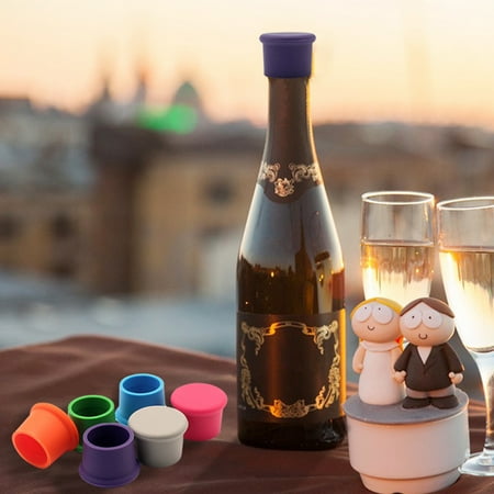 6PCS Silicone Wine Bottle Closure Keep Your Wine Fresh for Weeks for Wine Bottles & Beer Bottles
6PCS Silicone Wine Bottle Closure Keep Your Wine Fresh for Weeks for Wine Bottles & Beer Bottles