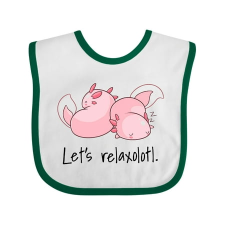 Inktastic Let s Relaxolotl with Sleeping Axolotls Gift Baby Boy or Baby Girl Bib
Inktastic Let s Relaxolotl with Sleeping Axolotls Gift Baby Boy or Baby Girl Bib