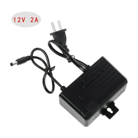 BYDOT Power Supply AC DC Charger Adapter 12V 2A EU US Plug Waterproof Outdoor for Moni
BYDOT Power Supply AC DC Charger Adapter 12V 2A EU US Plug Waterproof Outdoor for Moni