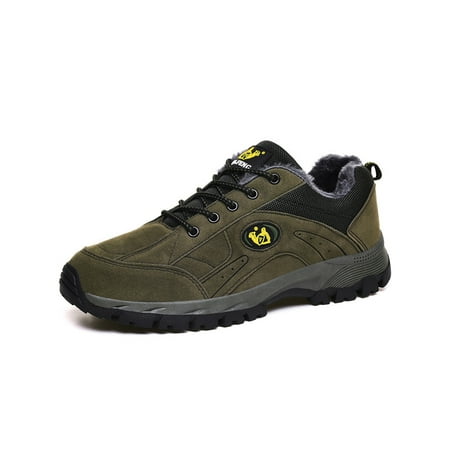 Daeful Unisex Walking Shoe Comfort Hiking Shoes Breathable Sneakers Comfortable Athletic Trainers Outdoor Green with Plush Lined 11.5
Daeful Unisex Walking Shoe Comfort Hiking Shoes Breathable Sneakers Comfortable Athletic Trainers Outdoor Green with Plush Lined 11.5