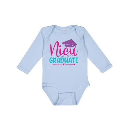 Inktastic NICU Graduate with Cap and Hearts in Purple Pink and Blue Gift Baby Girl Long Sleeve Bodysuit
Inktastic NICU Graduate with Cap and Hearts in Purple Pink and Blue Gift Baby Girl Long Sleeve Bodysuit