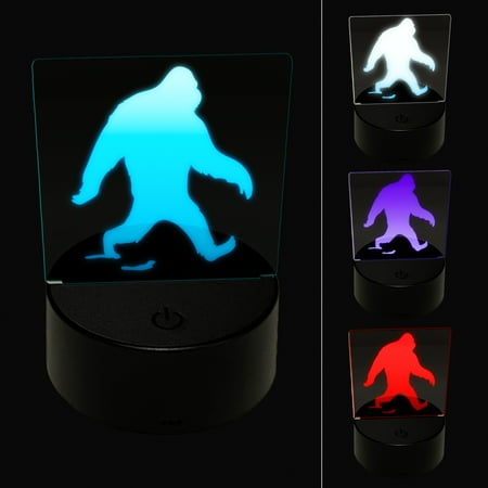 Bigfoot Sasquatch Walking with Footprint Trail LED Night Light Sign 3D Illusion Desk Nightstand Lamp
Bigfoot Sasquatch Walking with Footprint Trail LED Night Light Sign 3D Illusion Desk Nightstand Lamp