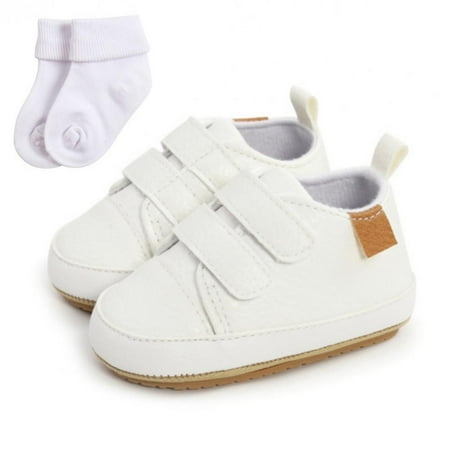 Newborn Boy And Girl Baby Walker Baby Soft-Soled Non-Slip Toddler Leisure Buckle Belt Shoes + Socks
Newborn Boy And Girl Baby Walker Baby Soft-Soled Non-Slip Toddler Leisure Buckle Belt Shoes + Socks
