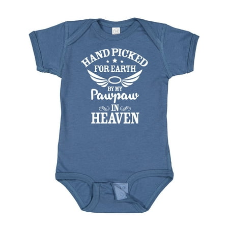 Inktastic Handpicked for Earth by My Pawpaw in Heaven with Angel Wings Gift Baby Boy or Baby Girl Bodysuit
Inktastic Handpicked for Earth by My Pawpaw in Heaven with Angel Wings Gift Baby Boy or Baby Girl Bodysuit