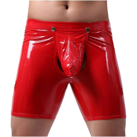 Panties Clearance Men Casual Solid Briefs Patent Leather Panties Trendy Low Waist Buttoned Boxer Briefs Red Xl
Panties Clearance Men Casual Solid Briefs Patent Leather Panties Trendy Low Waist Buttoned Boxer Briefs Red Xl