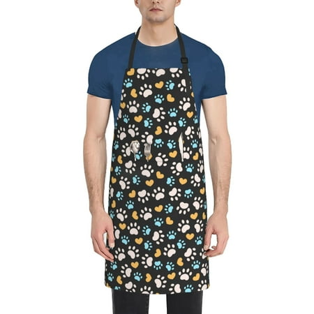 Vsdgher Paw Animal Waterproof Apron with 2 Pockets Kitchen Chef Aprons Bibs for Grooming Cooking Baking Painting Gardening
Vsdgher Paw Animal Waterproof Apron with 2 Pockets Kitchen Chef Aprons Bibs for Grooming Cooking Baking Painting Gardening