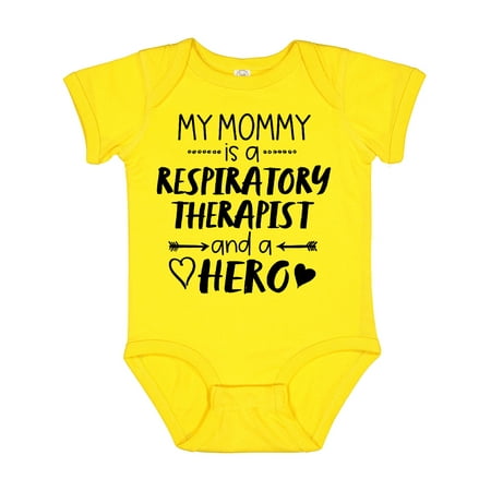 Inktastic My Mommy is a Respiratory Therapist and a Hero Gift Baby Boy or Baby Girl Bodysuit 
Inktastic My Mommy is a Respiratory Therapist and a Hero Gift Baby Boy or Baby Girl Bodysuit