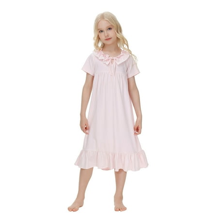 Zlekejiko Toddler Girls Nightdress Summer Princess Style Pure Cotton Summer Children s Thin Princess Short Sleeve Lace Home Dress
Zlekejiko Toddler Girls Nightdress Summer Princess Style Pure Cotton Summer Children s Thin Princess Short Sleeve Lace Home Dress