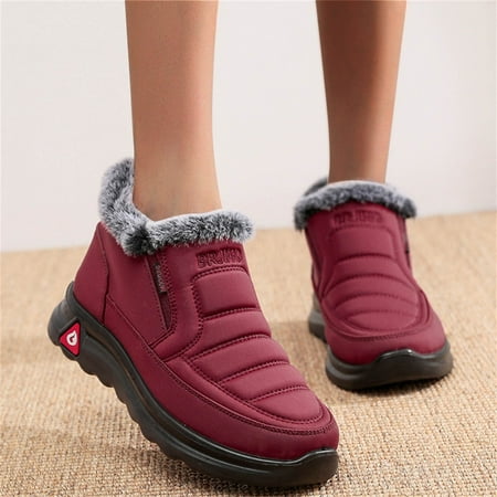 FZM Women shoes Fashion Plush Boots Shoes Flat On Breathable Winter Women s Thermal Slip Heel Casual Women s Boots
FZM Women shoes Fashion Plush Boots Shoes Flat On Breathable Winter Women s Thermal Slip Heel Casual Women s Boots