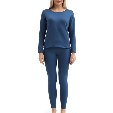 Women‘s Super Soft Lightweight Thermal Underwear Set Warm Long Sleeve Top & Cozy Pant Women‘s Lingerie & Sleepwear
Women‘s Super Soft Lightweight Thermal Underwear Set Warm Long Sleeve Top & Cozy Pant Women‘s Lingerie & Sleepwear