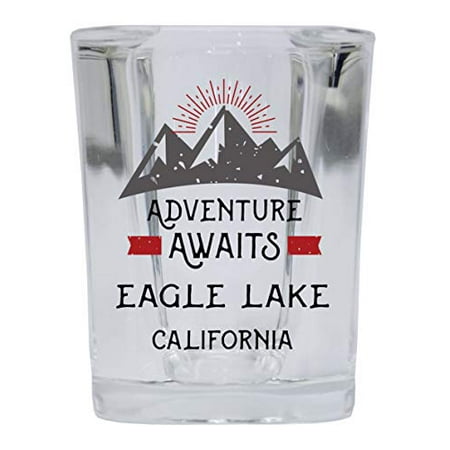 Eagle Lake California Souvenir 2 Ounce Square Base Liquor Shot Glass Adventure Awaits Design
Eagle Lake California Souvenir 2 Ounce Square Base Liquor Shot Glass Adventure Awaits Design