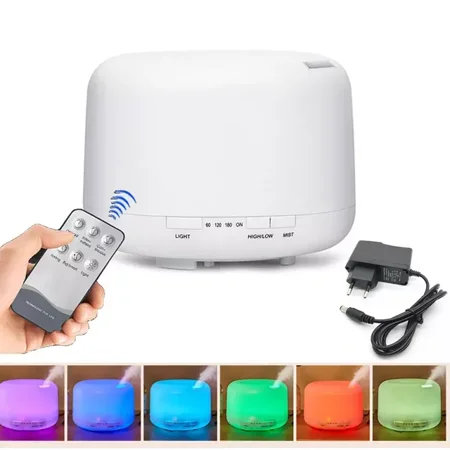 Diffuser Air Humidifier with LED Light Home Room Ultrasonic Cool Mist Aroma Essential Oil Diffuser For Office
Diffuser Air Humidifier with LED Light Home Room Ultrasonic Cool Mist Aroma Essential Oil Diffuser For Office