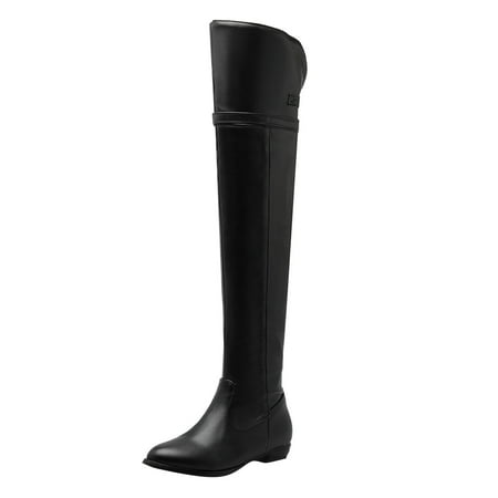 Tepsmf Womens Winter Boots Women s Boots Long Boots Knight Boots Round Head High Belt Buckle Flat Boots
Tepsmf Womens Winter Boots Women s Boots Long Boots Knight Boots Round Head High Belt Buckle Flat Boots