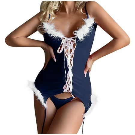 Quealent Lingerie For Women Plus Size Lingerie for Women Lace Sleepwear Boudoir Outfits Plus Size Langeray Blue L
Quealent Lingerie For Women Plus Size Lingerie for Women Lace Sleepwear Boudoir Outfits Plus Size Langeray Blue L