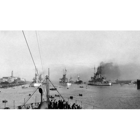 The Great White Fleet At Port Said History