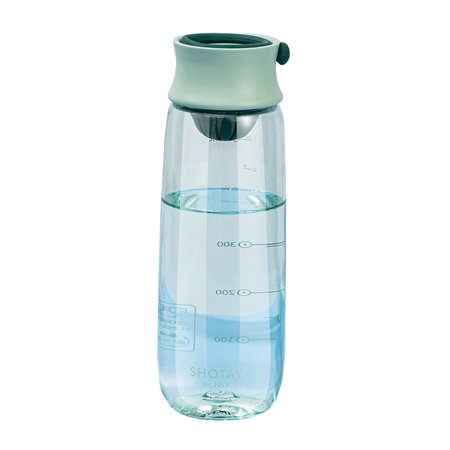 Biplut 460ml/610ml Water Cup Wear-resistant Leakproof with Handle Plastic Water Bottle with Infuser for Tea (Green L)
Biplut 460ml/610ml Water Cup Wear-resistant Leakproof with Handle Plastic Water Bottle with Infuser for Tea (Green L)