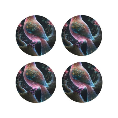 Fuzoiu Bird 3 Print Leather Coasters Set Drink Coasters Set of 4 for Tabletop Protection Durable PVC Coasters Home Décor and Housewarming Gift-Round Shape
Fuzoiu Bird 3 Print Leather Coasters Set Drink Coasters Set of 4 for Tabletop Protection Durable PVC Coasters Home Décor and Housewarming Gift-Round Shape