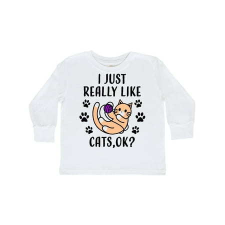Inktastic I Just Really Like Cats Ok Gift Toddler Boy or Toddler Girl Long Sleeve T-Shirt
Inktastic I Just Really Like Cats Ok Gift Toddler Boy or Toddler Girl Long Sleeve T-Shirt