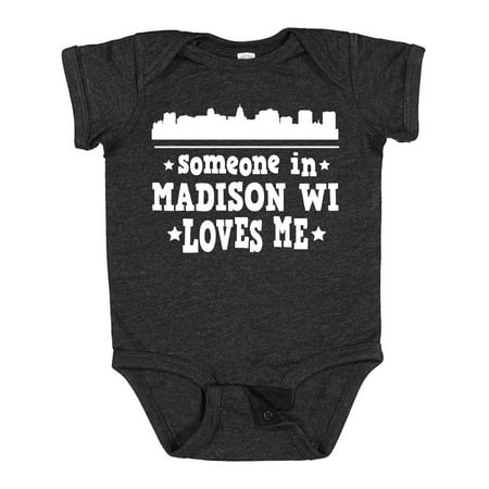 Inktastic Madison Wisconsin Someone Loves Me Skyline Gift Baby Boy or Baby Girl Bodysuit
Inktastic Madison Wisconsin Someone Loves Me Skyline Gift Baby Boy or Baby Girl Bodysuit