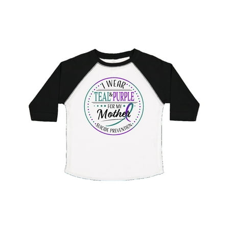 Inktastic Suicide Prevention- I Wear Teal and Purple for My Mother Gift Toddler Boy or Toddler Girl T-Shirt
Inktastic Suicide Prevention- I Wear Teal and Purple for My Mother Gift Toddler Boy or Toddler Girl T-Shirt