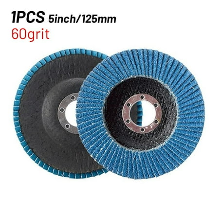 BUYISI 5 125mm Metal Sanding Flap Discs Angle GrinderWheels Blade 40/ 60/80/120grit 60grit
BUYISI 5 125mm Metal Sanding Flap Discs Angle GrinderWheels Blade 40/ 60/80/120grit 60grit