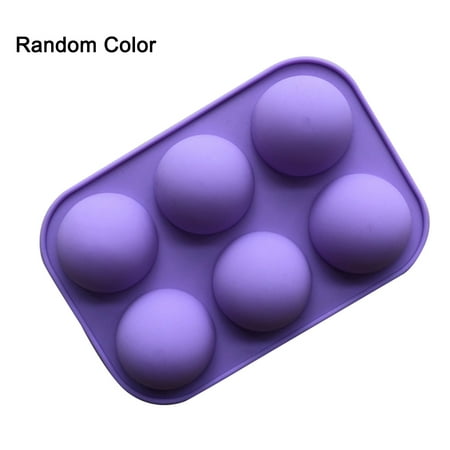 Semicircle Silicone Cake Mold 6 Cavity Chocolate Jelly Baking Mould Sugar Craft Tools Fondant Mold Random Color
Semicircle Silicone Cake Mold 6 Cavity Chocolate Jelly Baking Mould Sugar Craft Tools Fondant Mold Random Color